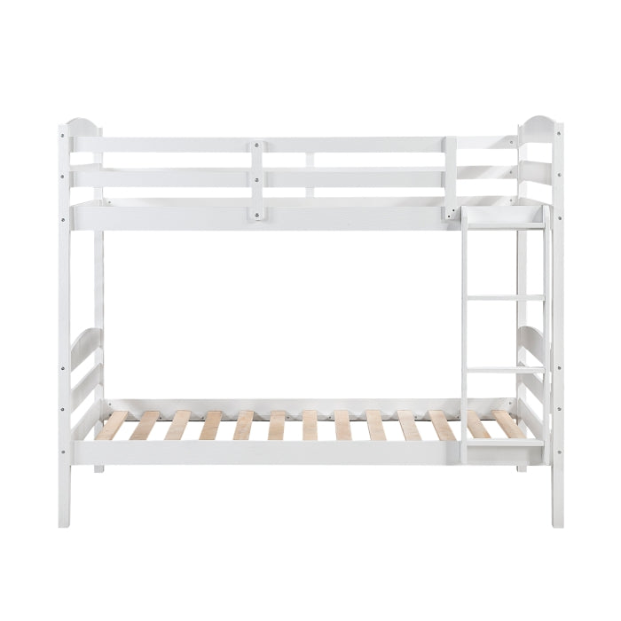 B2022WH-1 Twin/Twin Bunk Bed - B2022WH-1