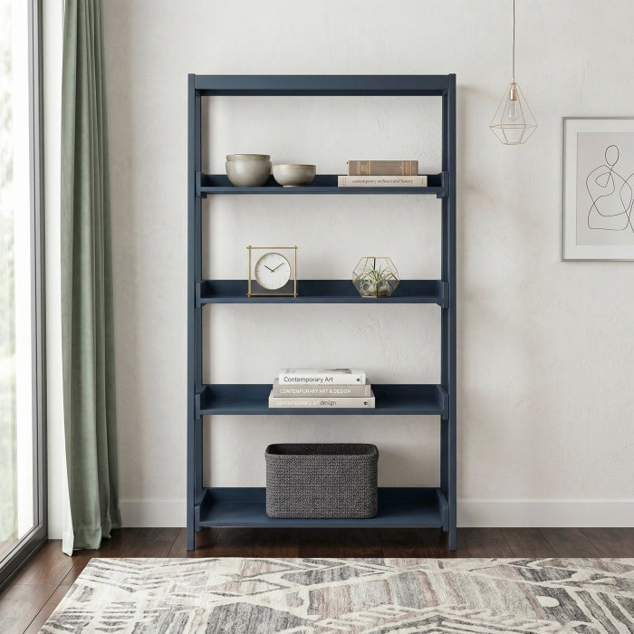 B2024BU-16S4 Bookcase, 4 Fixed Shelves - B2024BU-16S4