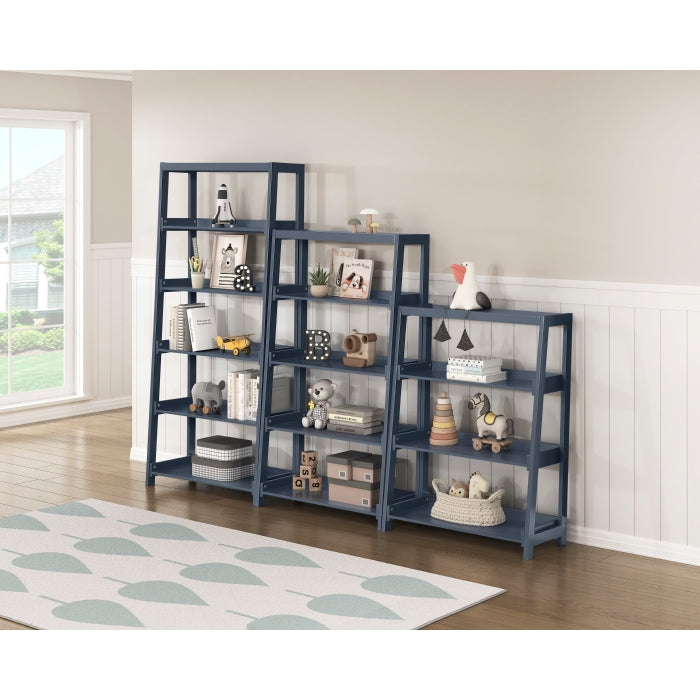 B2024BU-16S5 Bookcase, 5 Fixed Shelves - B2024BU-16S5