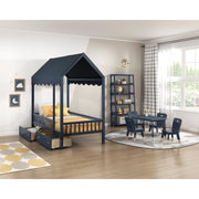B2024BU-16S5 Bookcase, 5 Fixed Shelves - B2024BU-16S5