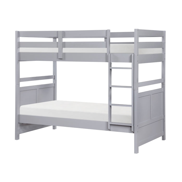 B2024GY-1* (3) Twin/Twin Bunk Bed - B2024GY-1*