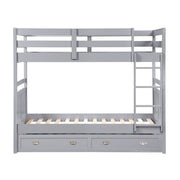 B2024GY-1* (3) Twin/Twin Bunk Bed - B2024GY-1*