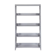 B2024GY-16S4 Bookcase, 4 Fixed Shelves - B2024GY-16S4