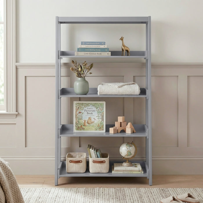 B2024GY-16S4 Bookcase, 4 Fixed Shelves - B2024GY-16S4