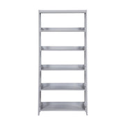 B2024GY-16S5 Bookcase, 5 Fixed Shelves - B2024GY-16S5
