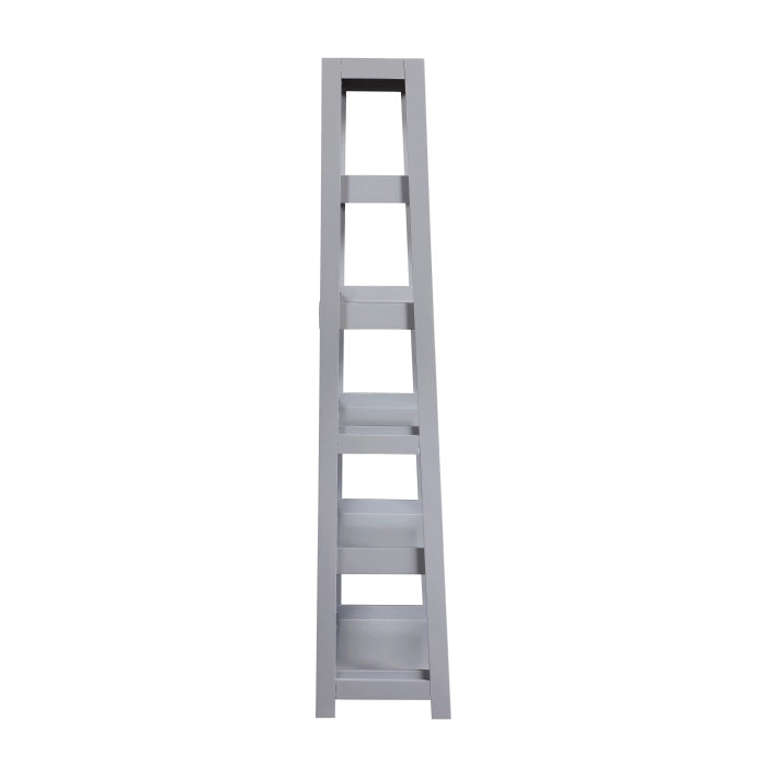 B2024GY-16S5 Bookcase, 5 Fixed Shelves - B2024GY-16S5