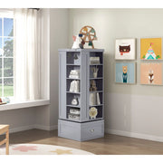 B2024GY-17SW Swivel Bookcase - B2024GY-17SW