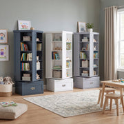 B2024GY-17SW Swivel Bookcase - B2024GY-17SW