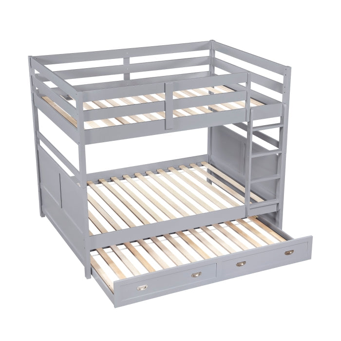 B2024GYFF-1* (3) Full/Full Bunk Bed - B2024GYFF-1*