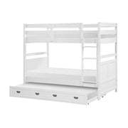 B2024WH-1* (3) Twin/Twin Bunk Bed - B2024WH-1*