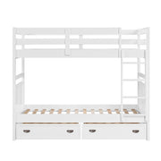 B2024WH-1* (3) Twin/Twin Bunk Bed - B2024WH-1*