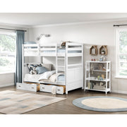 B2024WH-1* (3) Twin/Twin Bunk Bed - B2024WH-1*