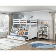 B2024WH-16S3 Bookcase, 3 Fixed Shelves - B2024WH-16S3