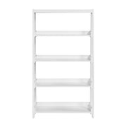 B2024WH-16S4 Bookcase, 4 Fixed Shelves - B2024WH-16S4