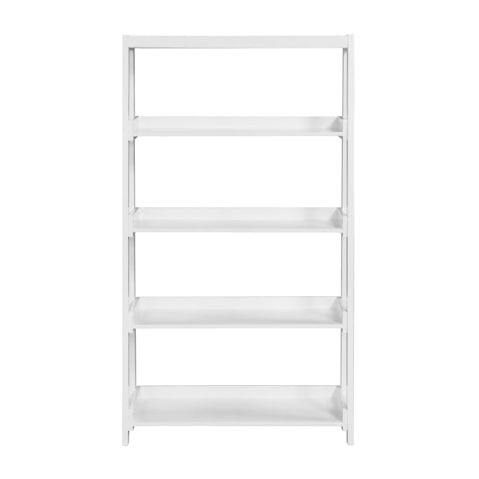 B2024WH-16S4 Bookcase, 4 Fixed Shelves - B2024WH-16S4