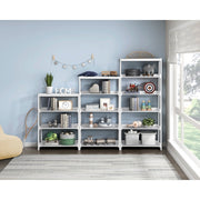 B2024WH-16S4 Bookcase, 4 Fixed Shelves - B2024WH-16S4