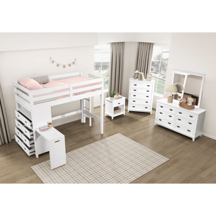 B2024WH-4 Night Stand - B2024WH-4