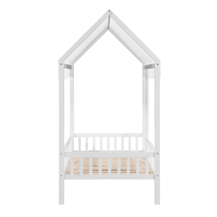 B2024WHCP-1 Twin Canopy Platform Bed - B2024WHCP-1