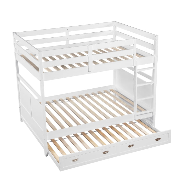 B2024WHFF-1* (3) Full/Full Bunk Bed - B2024WHFF-1*