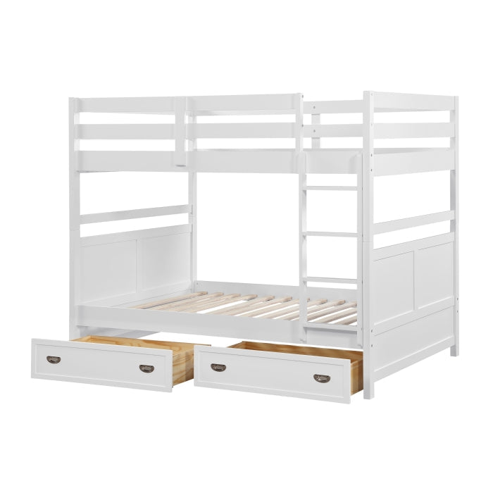 B2024WHFF-1* (3) Full/Full Bunk Bed - B2024WHFF-1*