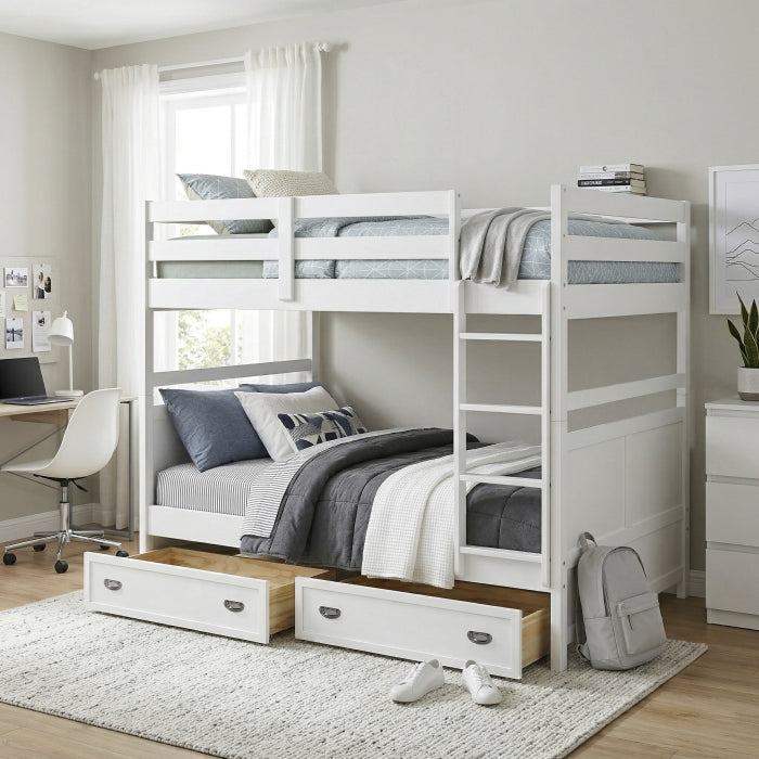 B2024WHFF-1* (3) Full/Full Bunk Bed - B2024WHFF-1*