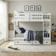 B2024WHFF-1* (3) Full/Full Bunk Bed - B2024WHFF-1*
