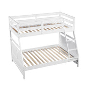 B2024WHTF-1* (3) Twin/Full Bunk Bed - B2024WHTF-1*