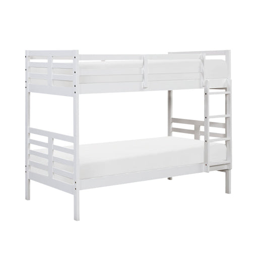 B2026WH-1* (3) Twin/Twin Bunk Bed - B2026WH-1*