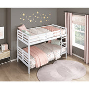 B2026WH-1* (3) Twin/Twin Bunk Bed - B2026WH-1*