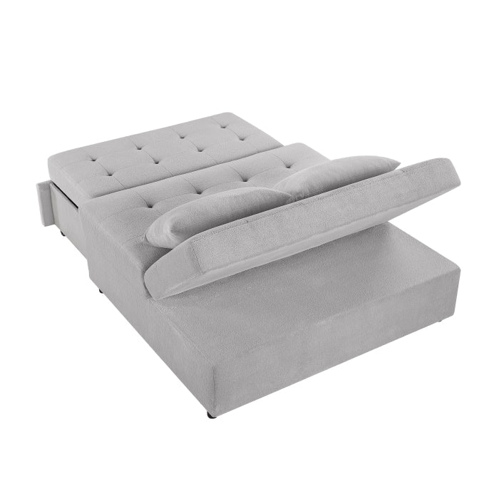 B2034WHLTS-1* (5) Twin Loft Bunk Bed with Night Stand and Sofa Bed - B2034WHLTS-1*