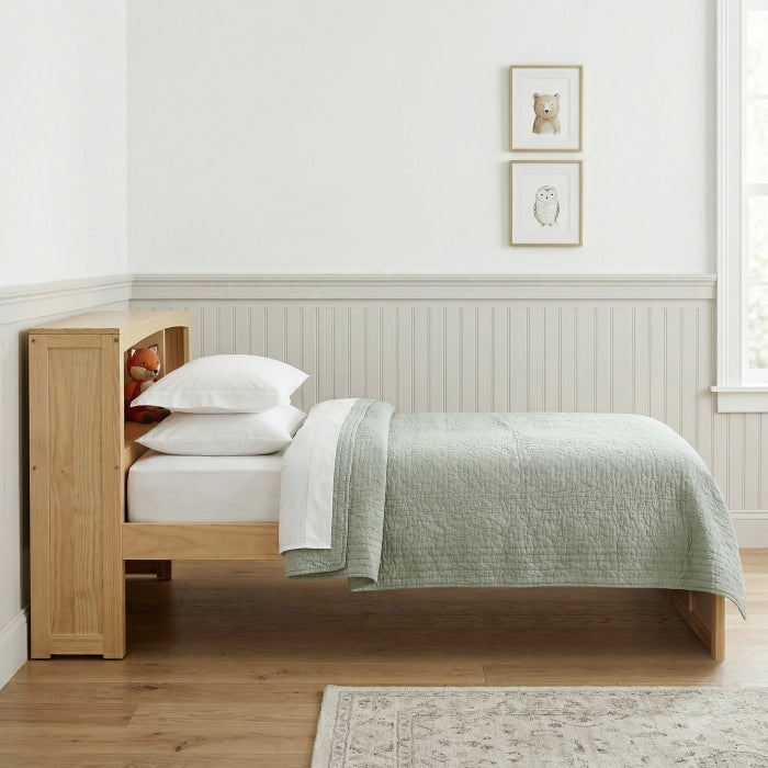 B2043BC-1* (2) Twin Bookcase Platform Bed - B2043BC-1*
