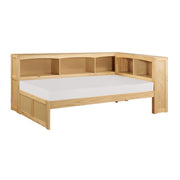B2043BC-1BC* (3) Twin Bookcase Corner Platform Bed - B2043BC-1BC*