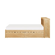 B2043BC-1T* (3) Twin Bookcase Platform Bed with Storage Boxes - B2043BC-1T*