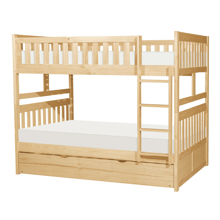 B2043FF-1*R (4) Full/Full Bunk Bed with Twin Trundle - B2043FF-1*R