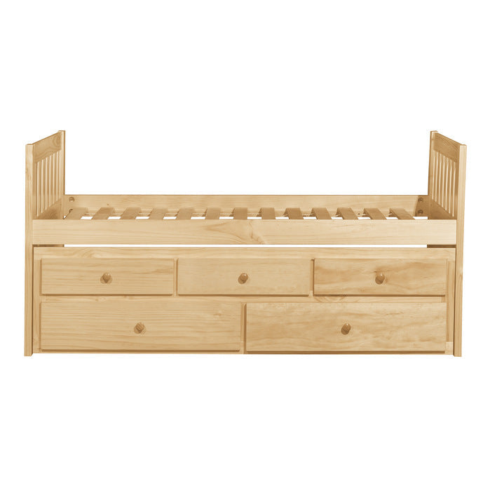 B2043PR-1* (2) Twin/Twin Trundle Bed - B2043PR-1*