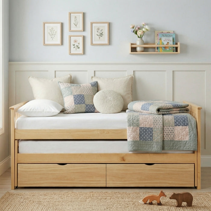 B2043RT-1T* (4) Twin/Twin Bed with Storage Boxes - B2043RT-1T*