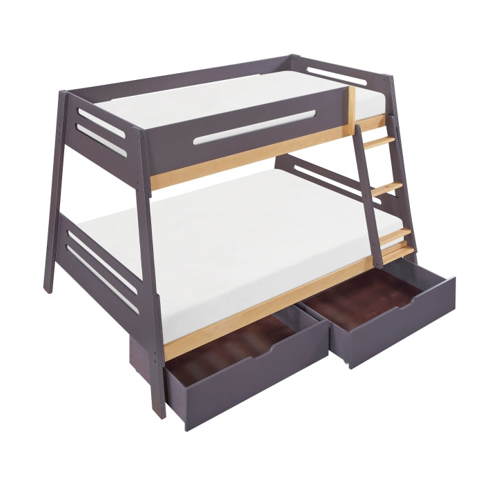 B2046PMTF-1* (3) Twin/Full Bunk Bed - B2046PMTF-1*