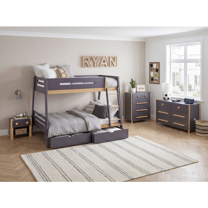 B2046PMTF-1* (3) Twin/Full Bunk Bed - B2046PMTF-1*