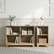 B2048-BC2S Bookcase with 2 Shelves - B2048-BC2S