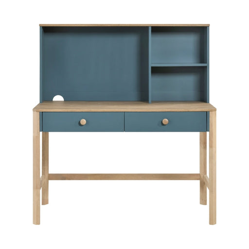 B2048BU-14* (2) Writing Desk with Hutch - B2048BU-14*