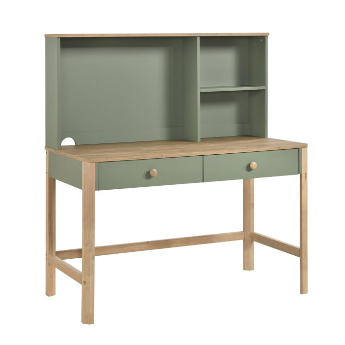 B2048GN-14* (2) Writing Desk with Hutch - B2048GN-14*