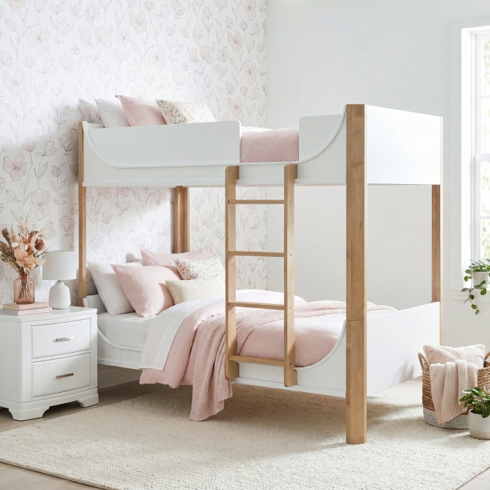 B2048WHTT-1* (5) Twin/Twin Bunk Bed - B2048WHTT-1*