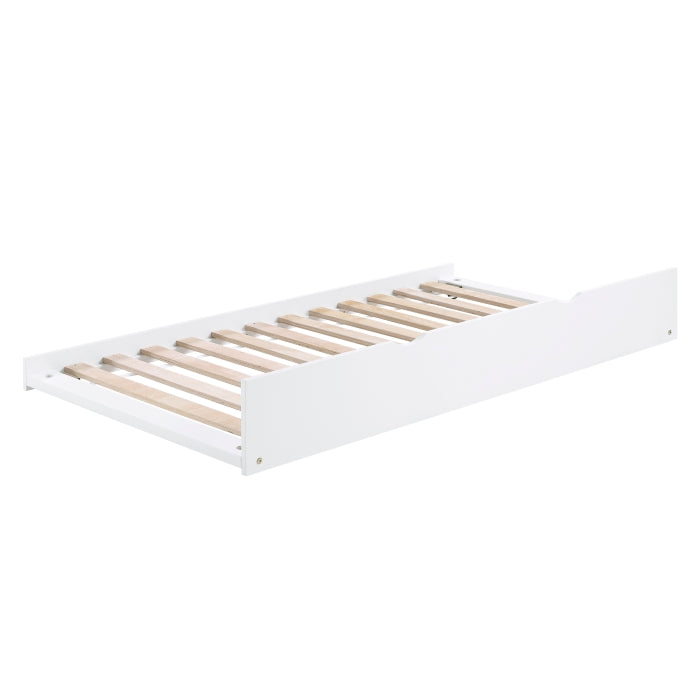 B2053BCW-1R* (3) Twin Bookcase Platform Bed with Twin Trundle - B2053BCW-1R*