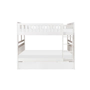 B2053FFW-1*R (4) Full/Full Bunk Bed with Twin Trundle - B2053FFW-1*R
