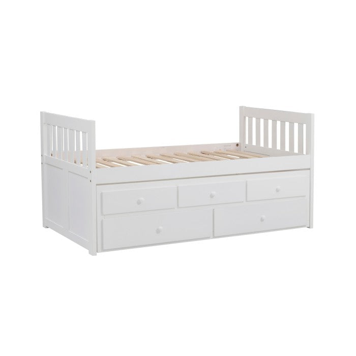 B2053PRW-1* (2) Twin/Twin Trundle Bed - B2053PRW-1*