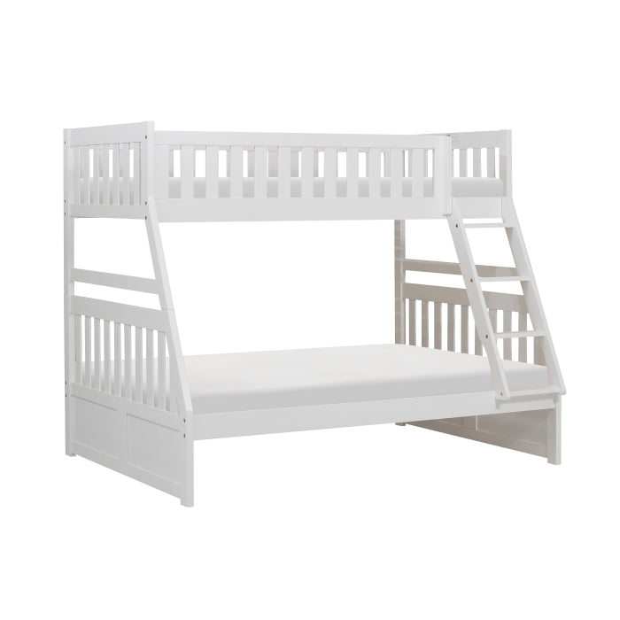 B2053TFW-1* (3) Twin/Full Bunk Bed - B2053TFW-1*