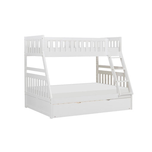 B2053TFW-1*R (4) Twin/Full Bunk Bed with Twin Trundle - B2053TFW-1*R
