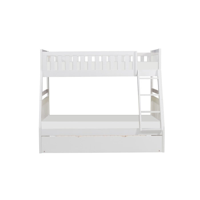 B2053TFW-1*R (4) Twin/Full Bunk Bed with Twin Trundle - B2053TFW-1*R
