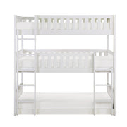 B2053TTTW-1* (3) Triple Bunk Bed - B2053TTTW-1*