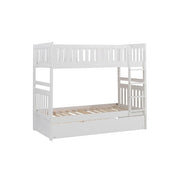 B2053W-1*R (4) Twin/Twin Bunk Bed with Twin Trundle - B2053W-1*R
